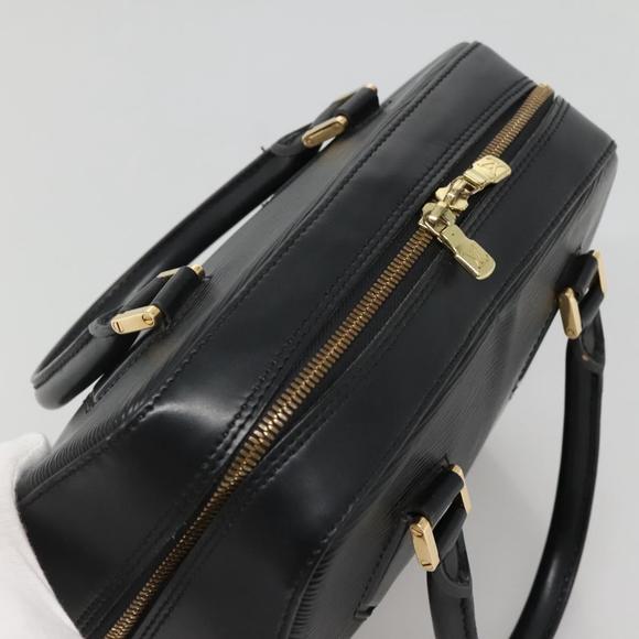 LOUIS VUITTON Epi Sablon Hand Bag Black M52042 LV Auth BA4611 - Picture 6 of 16